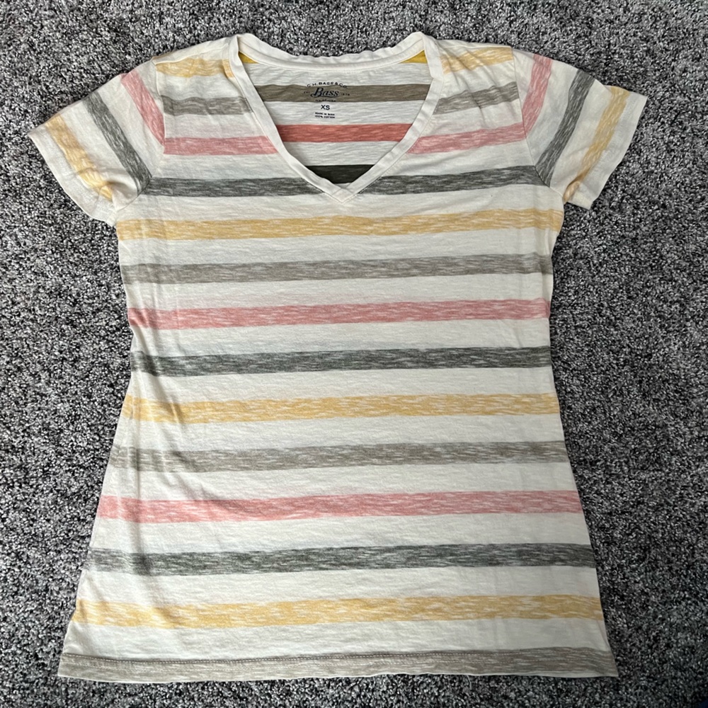 Bass Short Sleeve V-Neck
